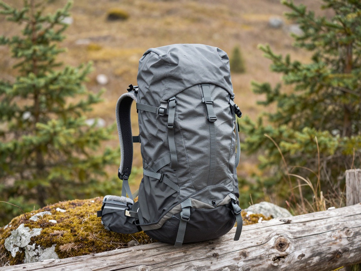 Illustration of a compact 20-litre hiking daypack