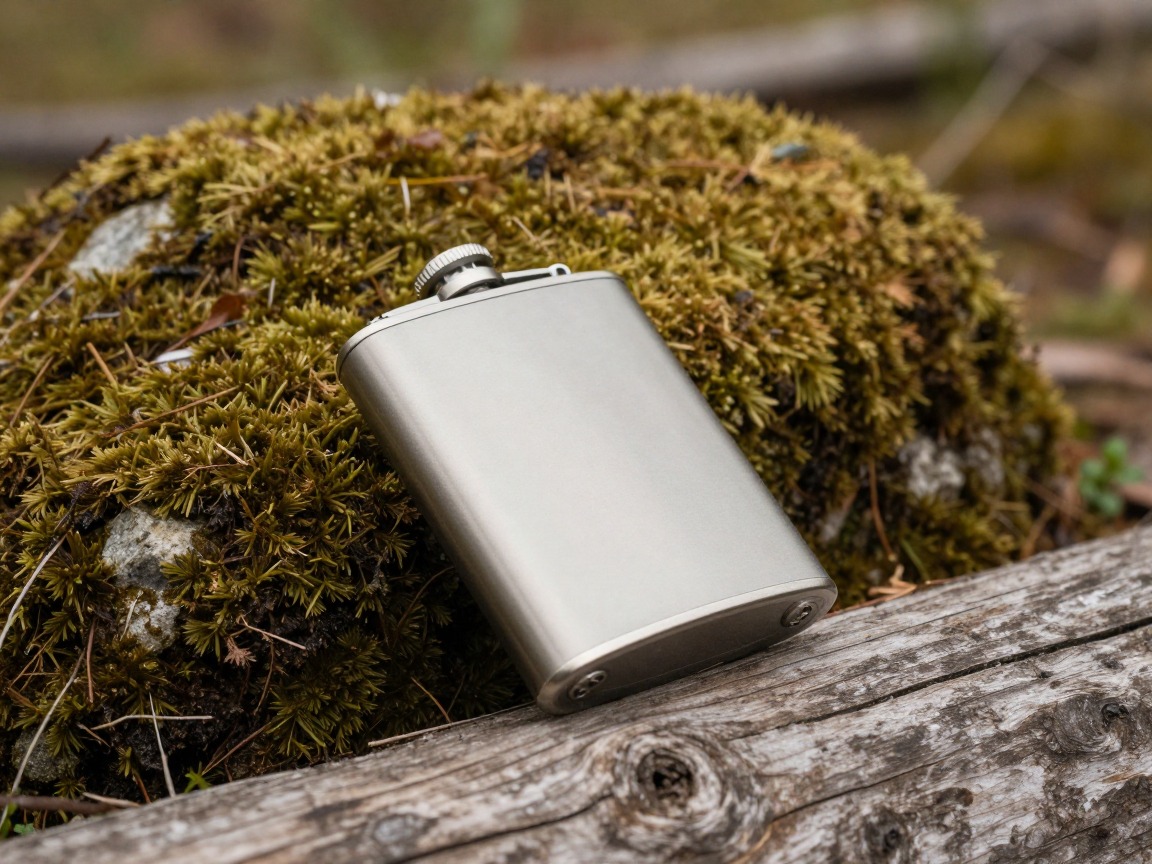 Illustration of a collapsible running soft flask