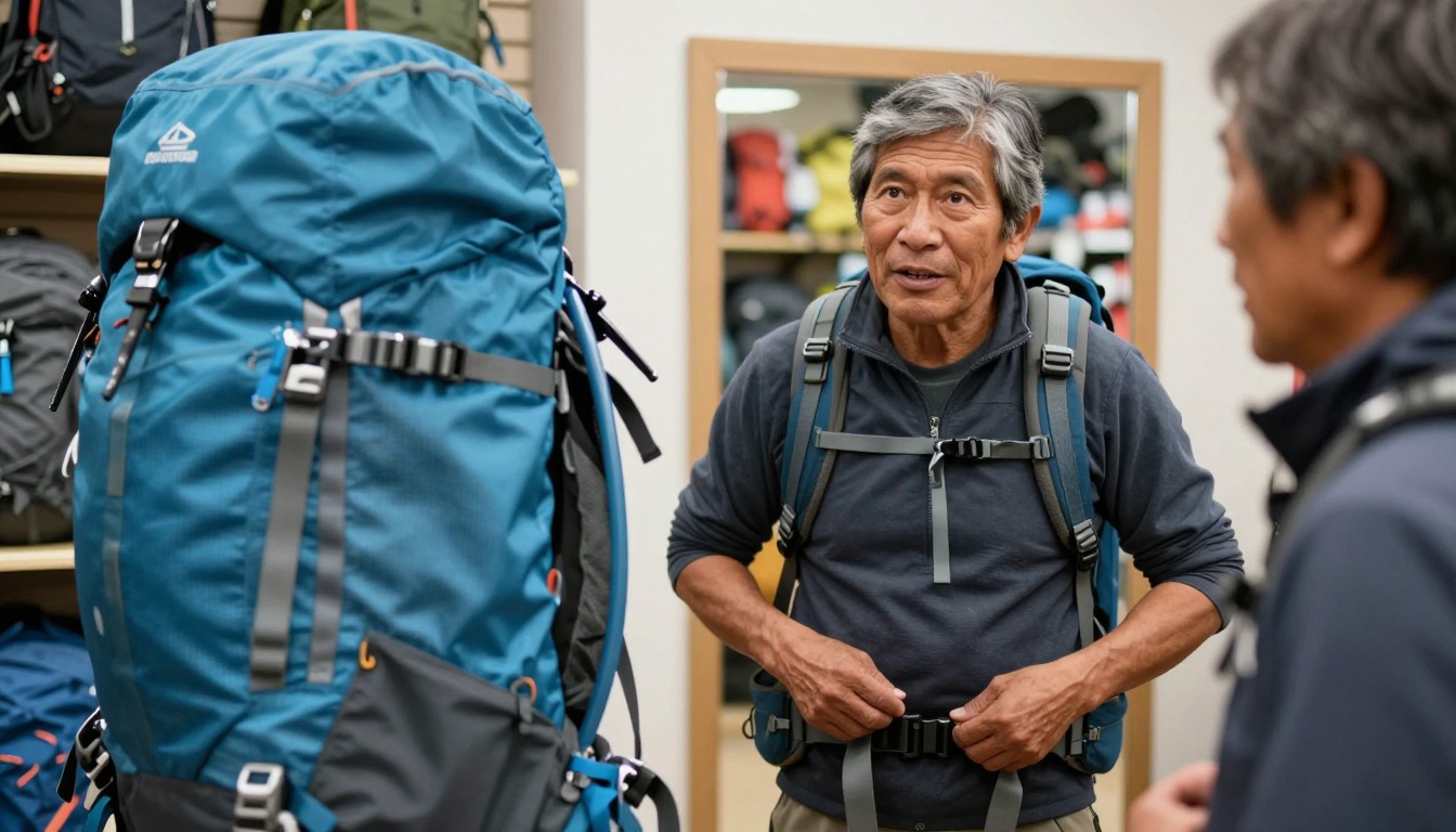 the right backpack for alpine climbing, chosen and shown in real use on the trail the right backpack for alpine climbing, chosen and shown in real use on the trail