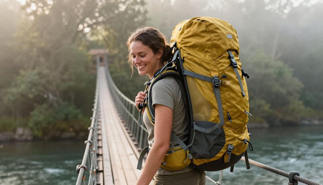 the right most comfortable hiking backpack, chosen and shown in real use on the trail