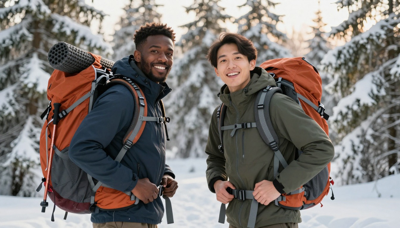 the right hiking backpack with laptop compartment, chosen and shown in real use on the trail