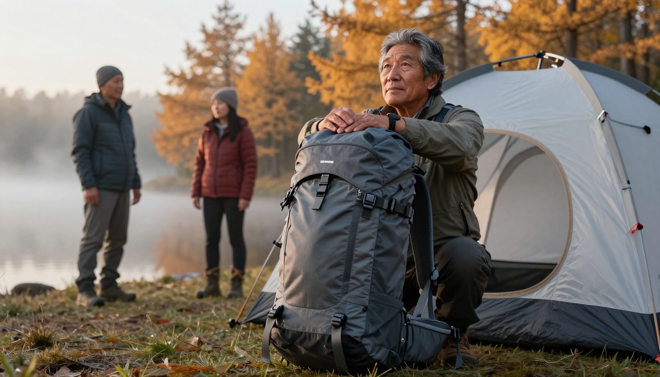 Convertible Travel-Hiking Packs, illustrated clearly