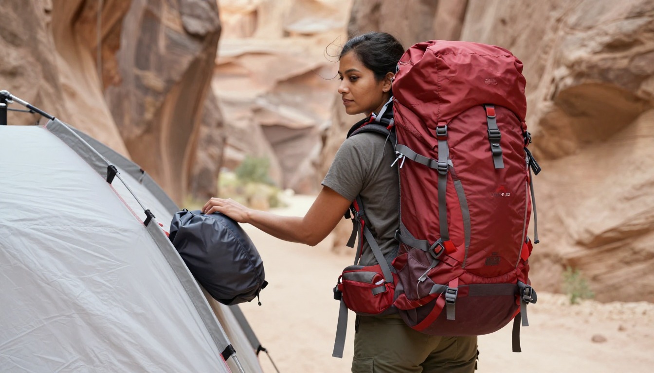 the right 70l backpack, chosen and shown in real use on the trail