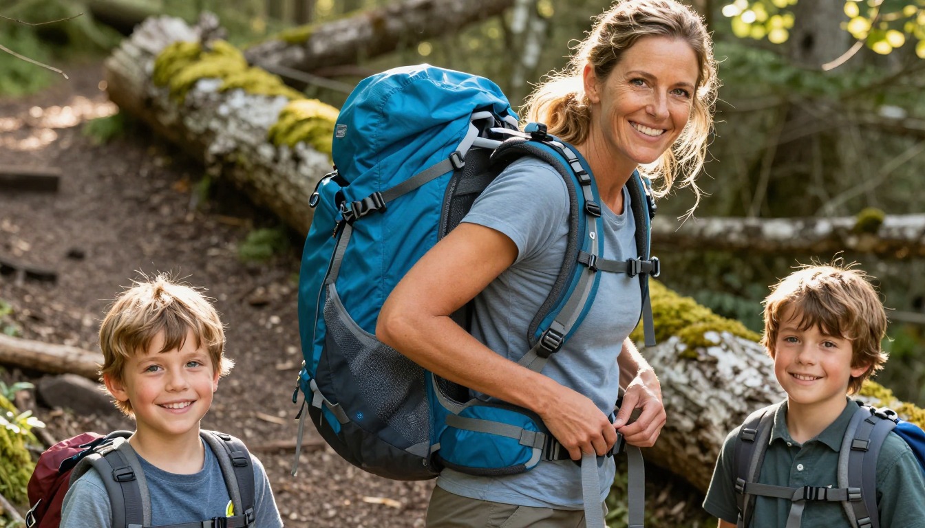 the right women's hiking daypack, chosen and shown in real use on the trail