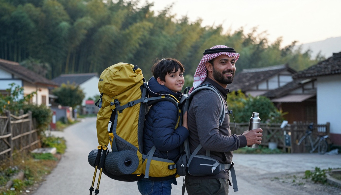 the right child carrier backpack for hiking, chosen and shown in real use on the trail
