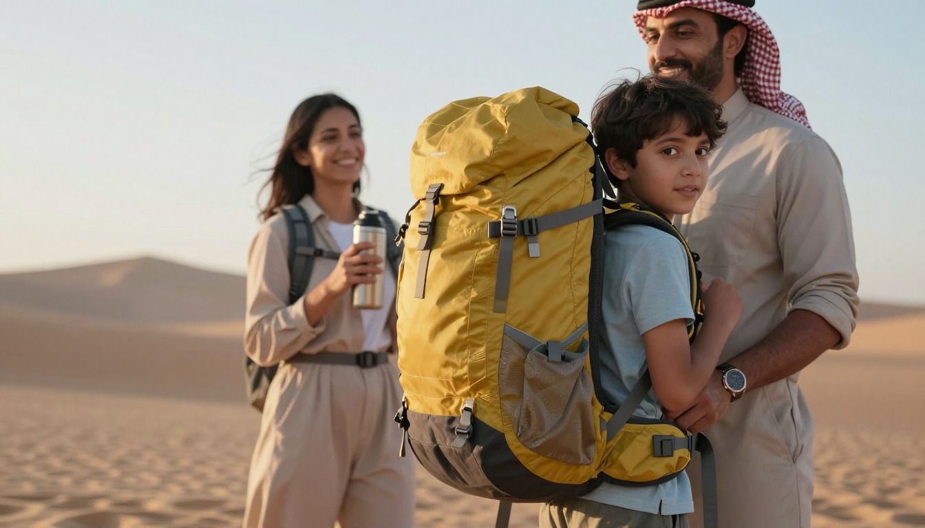 Adjustable Youth Packs That Grow, illustrated clearly