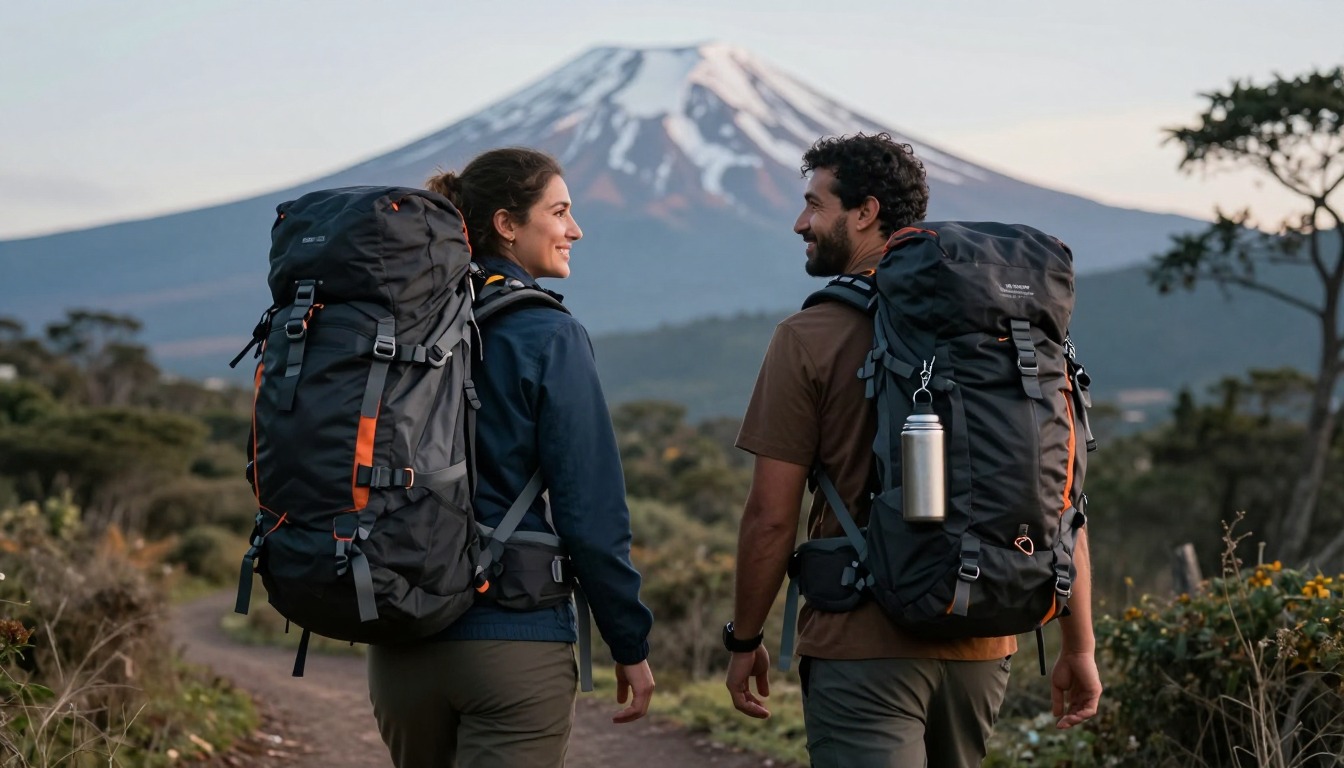 the right backpack for narrow shoulders, chosen and shown in real use on the trail