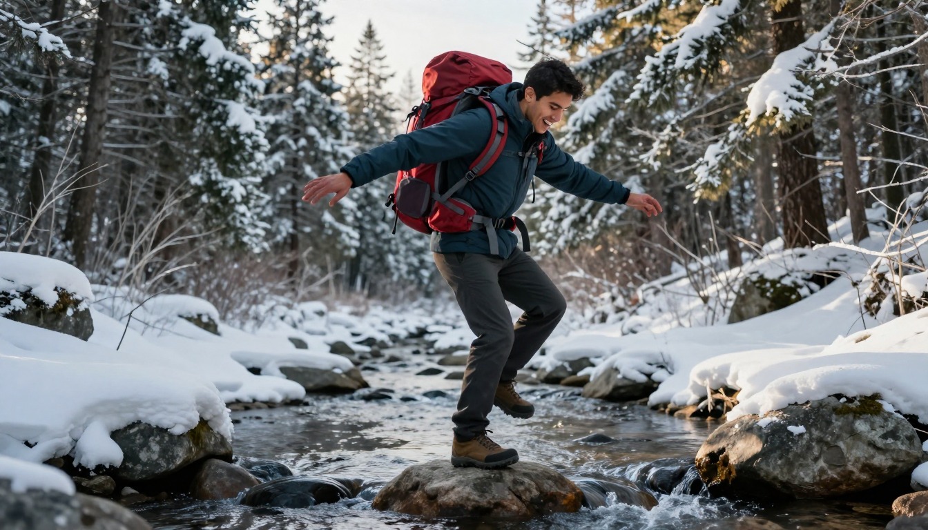 the pack from “Granite Gear Crown Review” shown in context, brandless styling