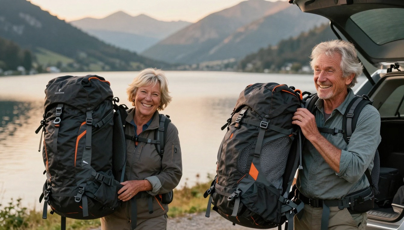 the pack from “Osprey Stratos / Sirrus Review” shown in context, brandless styling the pack from “Osprey Stratos / Sirrus Review” shown in context, brandless styling