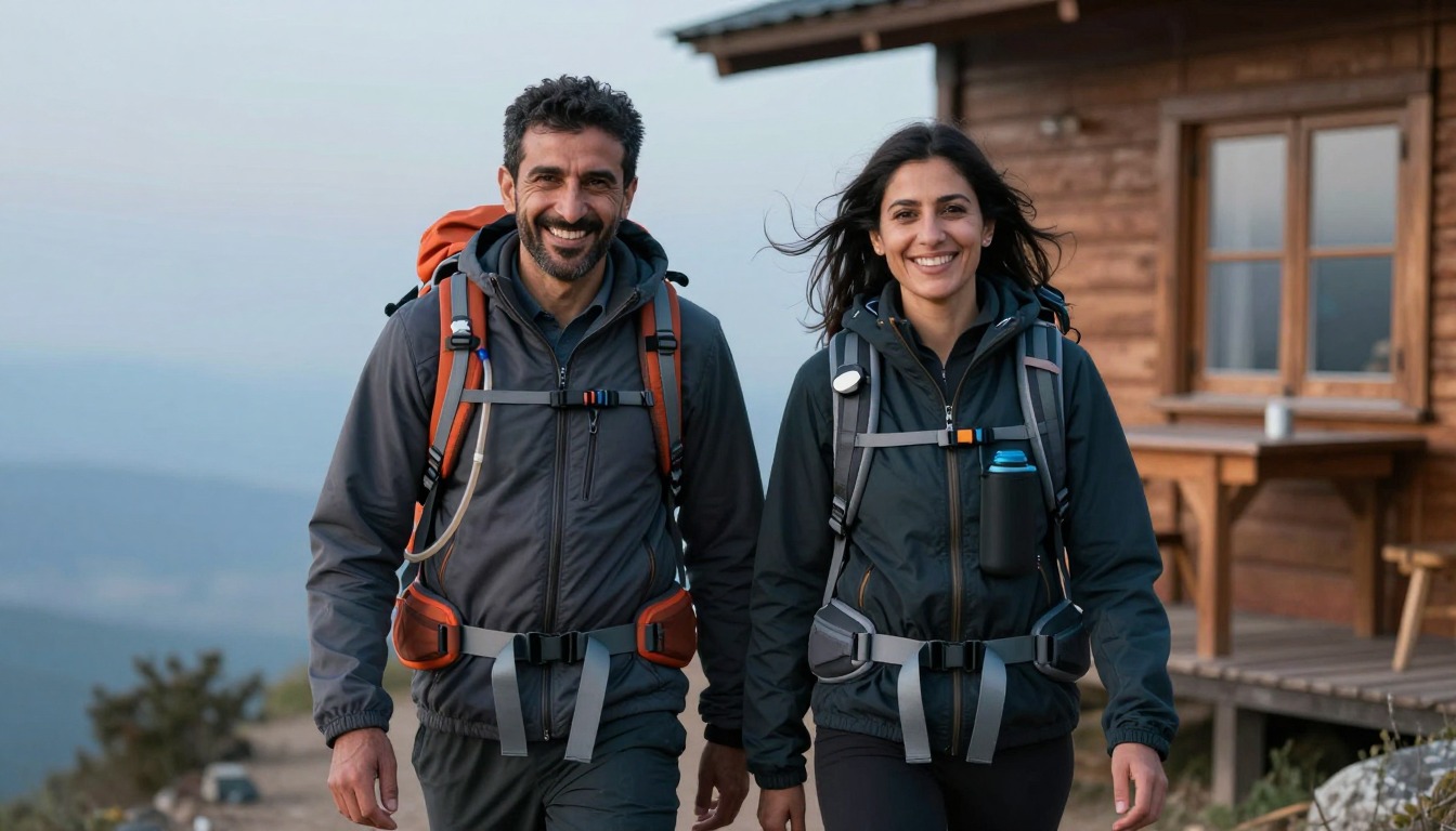 the hydration systems of a hiking backpack shown step by step the hydration systems of a hiking backpack shown step by step