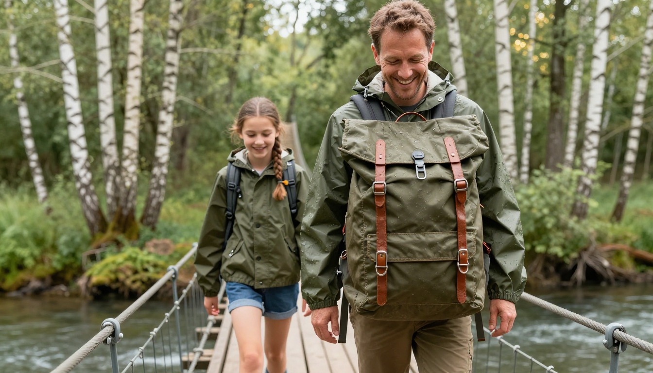 the right rain cover for backpack, chosen and shown in real use on the trail