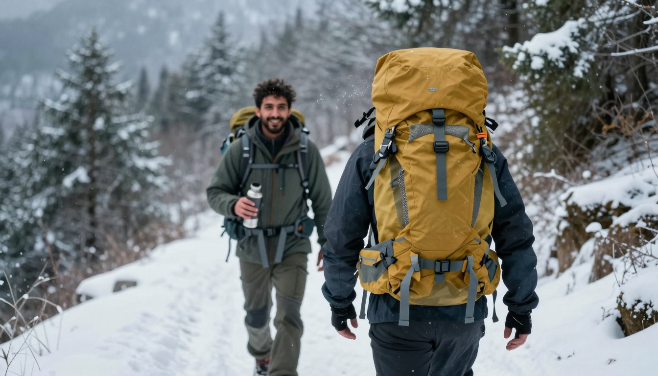 a step demonstrating: How many liters for winter backpacking, hands and gear only, no face a step demonstrating: How many liters for winter backpacking, hands and gear only, no face