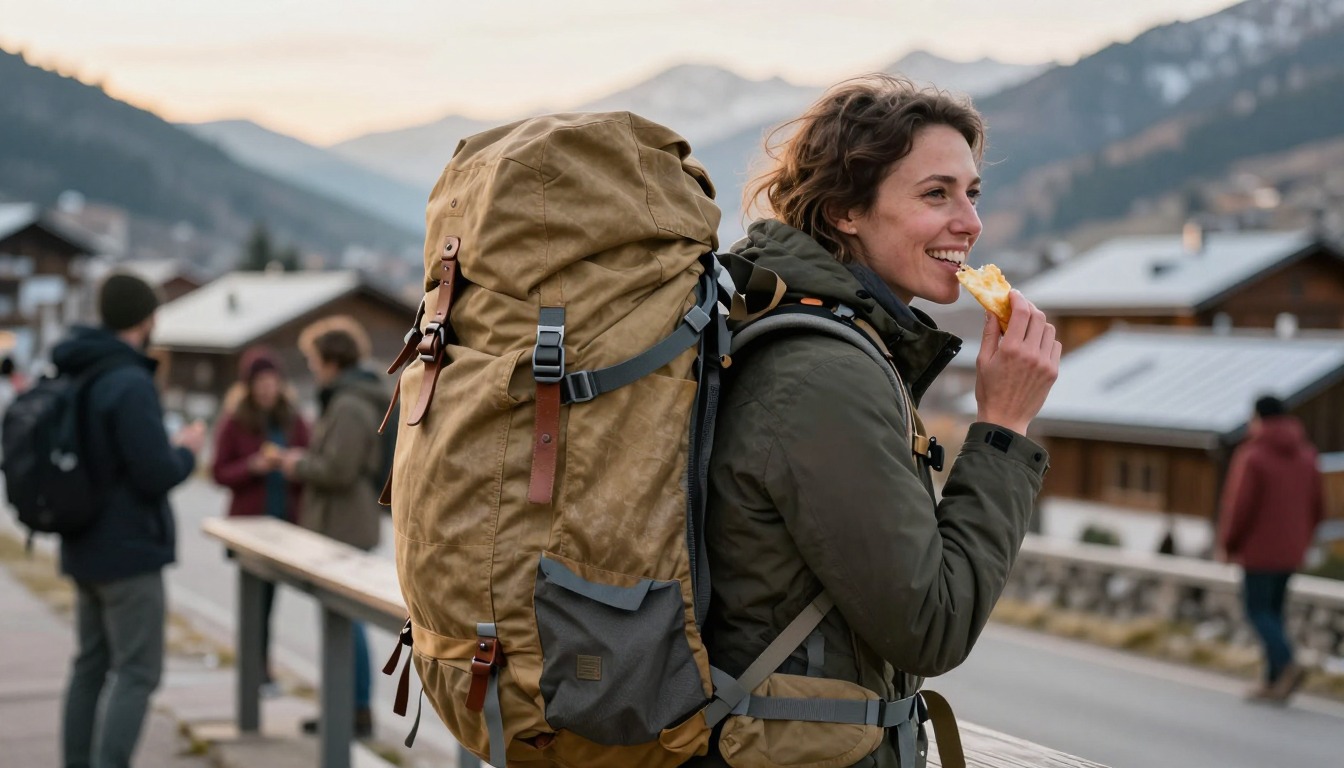 a step demonstrating: How much should a hiking backpack weigh, hands and gear only, no face a step demonstrating: How much should a hiking backpack weigh, hands and gear only, no face