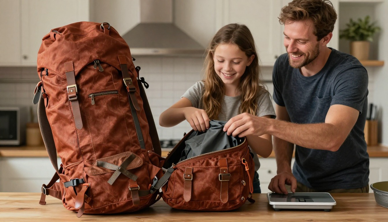 a detailed study of access & loading on a hiking backpack