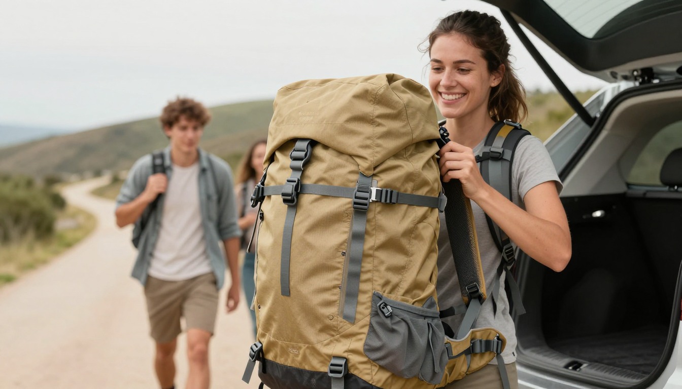 the right dyneema backpack, chosen and shown in real use on the trail the right dyneema backpack, chosen and shown in real use on the trail