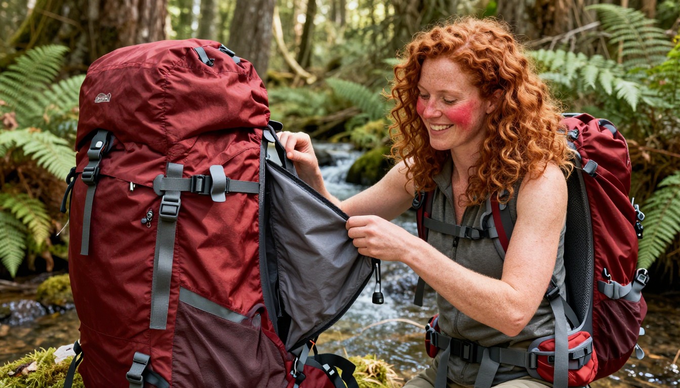How to Pack a Hiking Backpack (Zone by Zone) — demonstrated step by step, hands and gear only