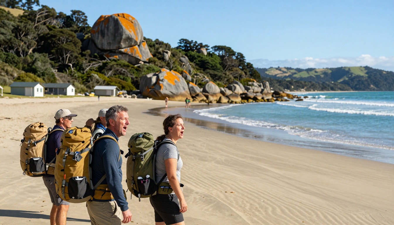 Illustration of a place to stay near Abel Tasman Coast Track