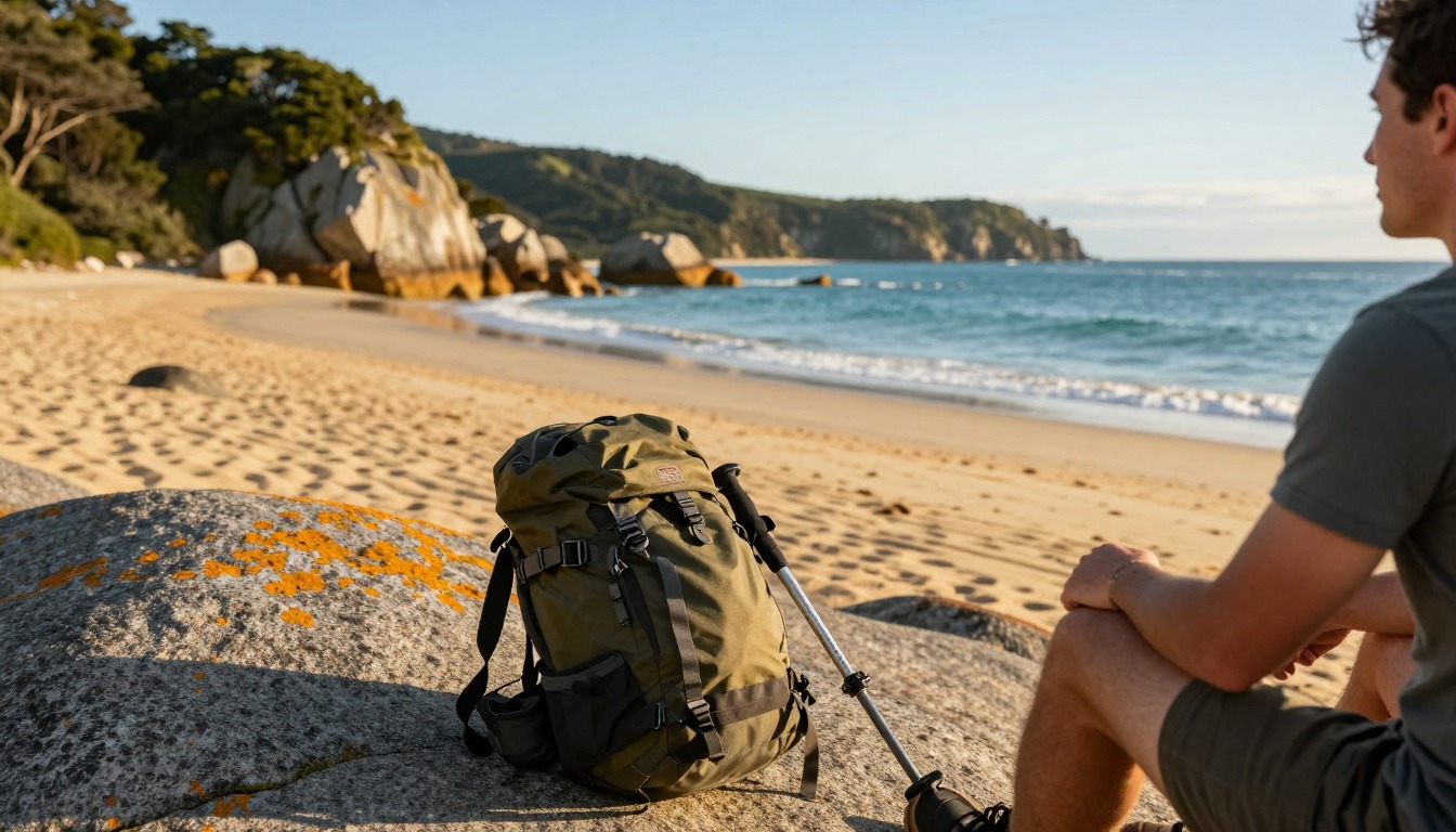 Illustrative detail from Abel Tasman Coast Track