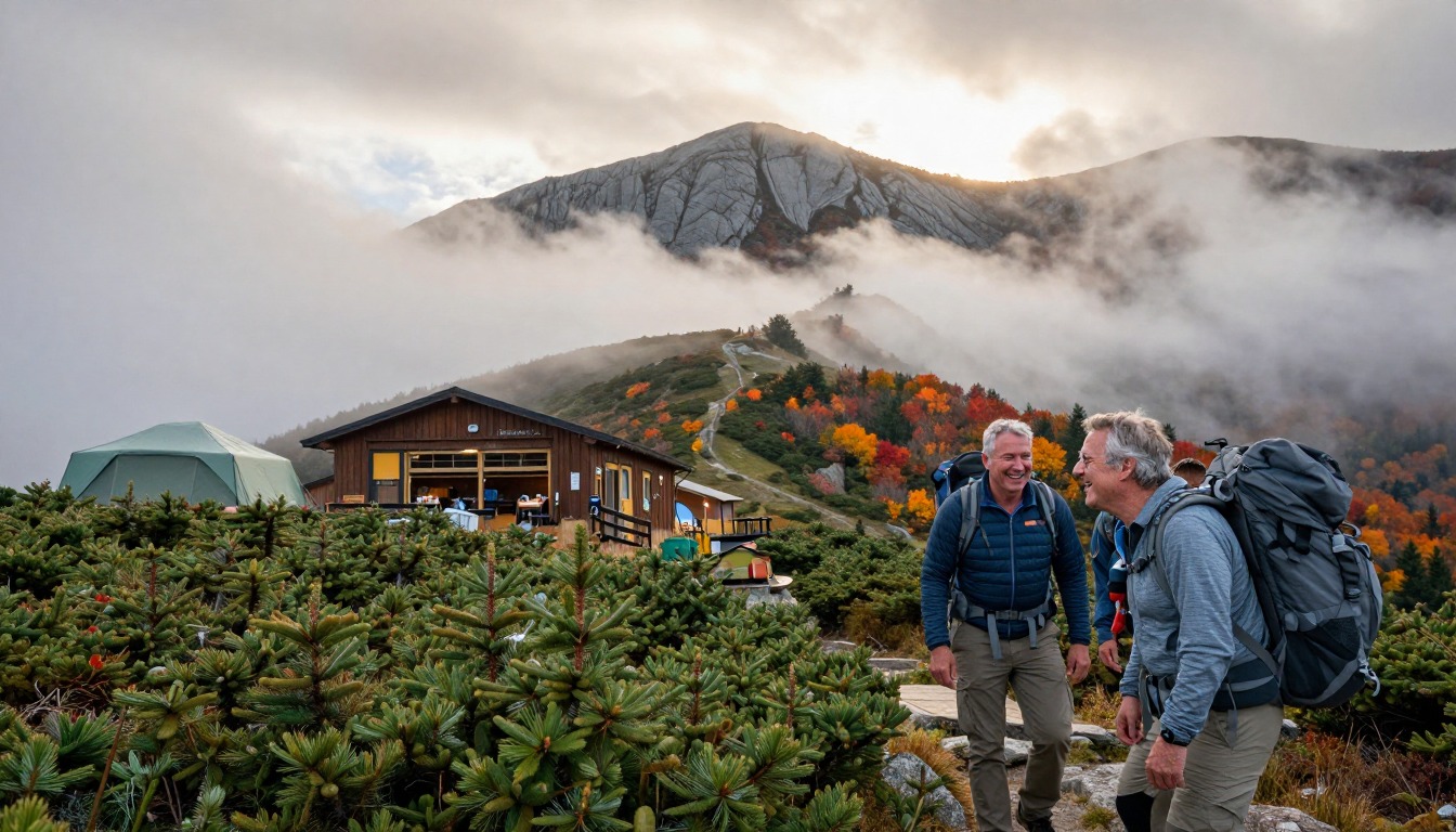 Illustration of a place to stay near Franconia Ridge — White Mountains