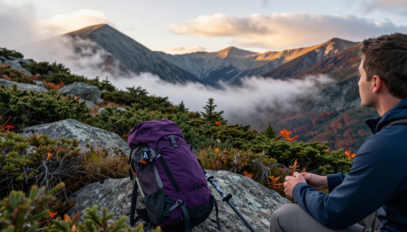 Illustrative detail from Franconia Ridge — White Mountains