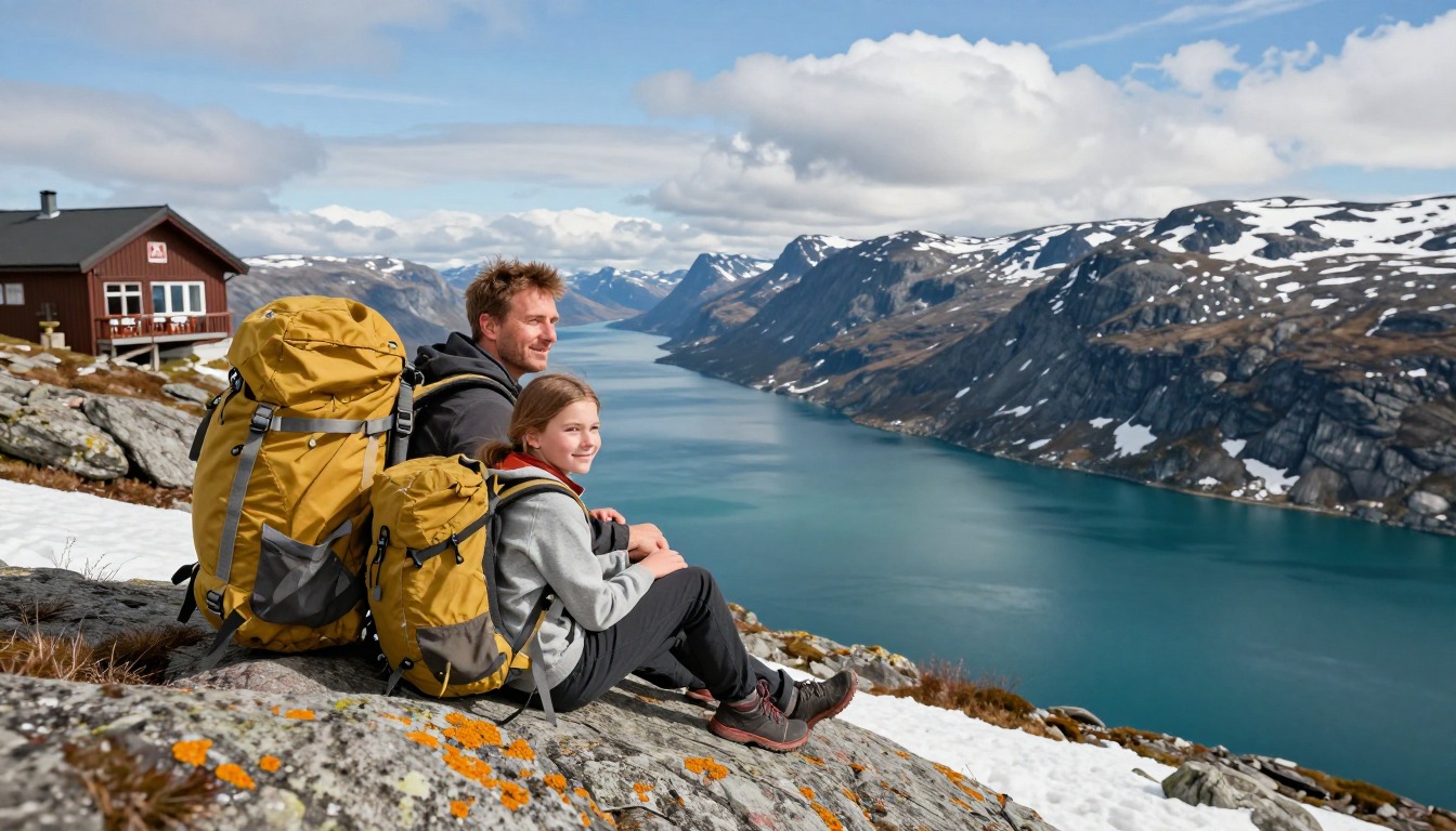 Illustration of a place to stay near Besseggen Ridge — Jotunheimen