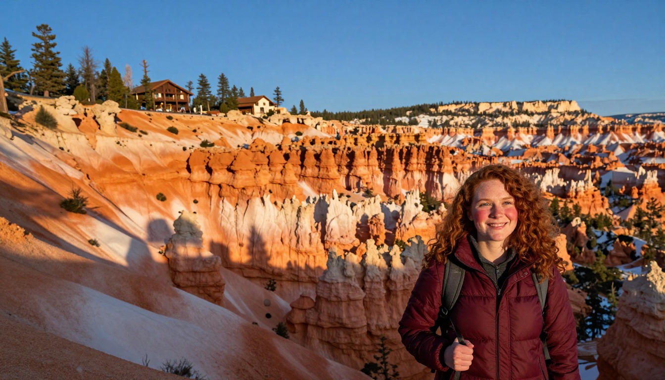 Illustration of a place to stay near Bryce Canyon — Navajo & Queen’s Garden