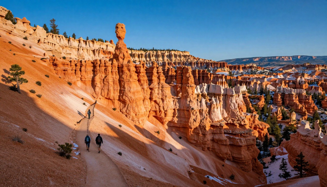 Illustration evoking Bryce Canyon — Navajo & Queen’s Garden