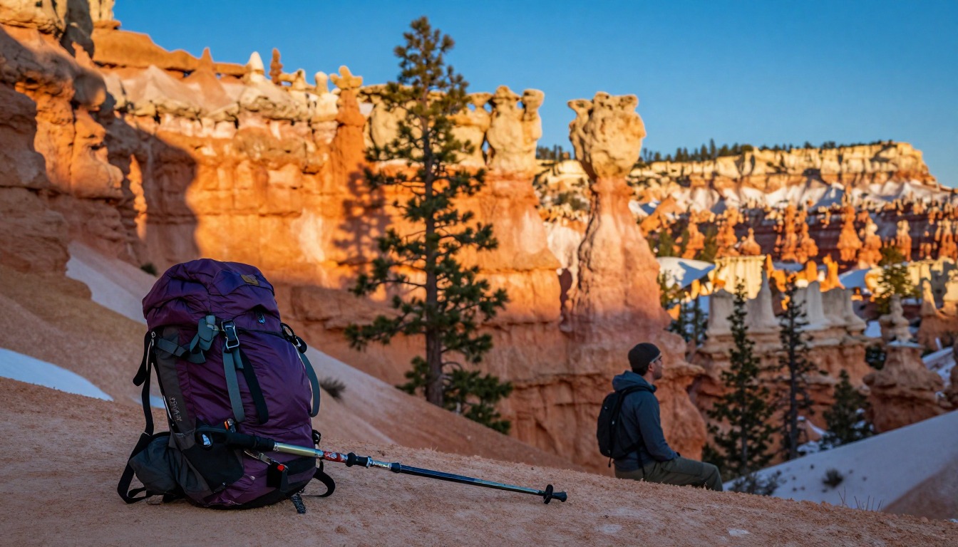 Illustrative detail from Bryce Canyon — Navajo & Queen’s Garden