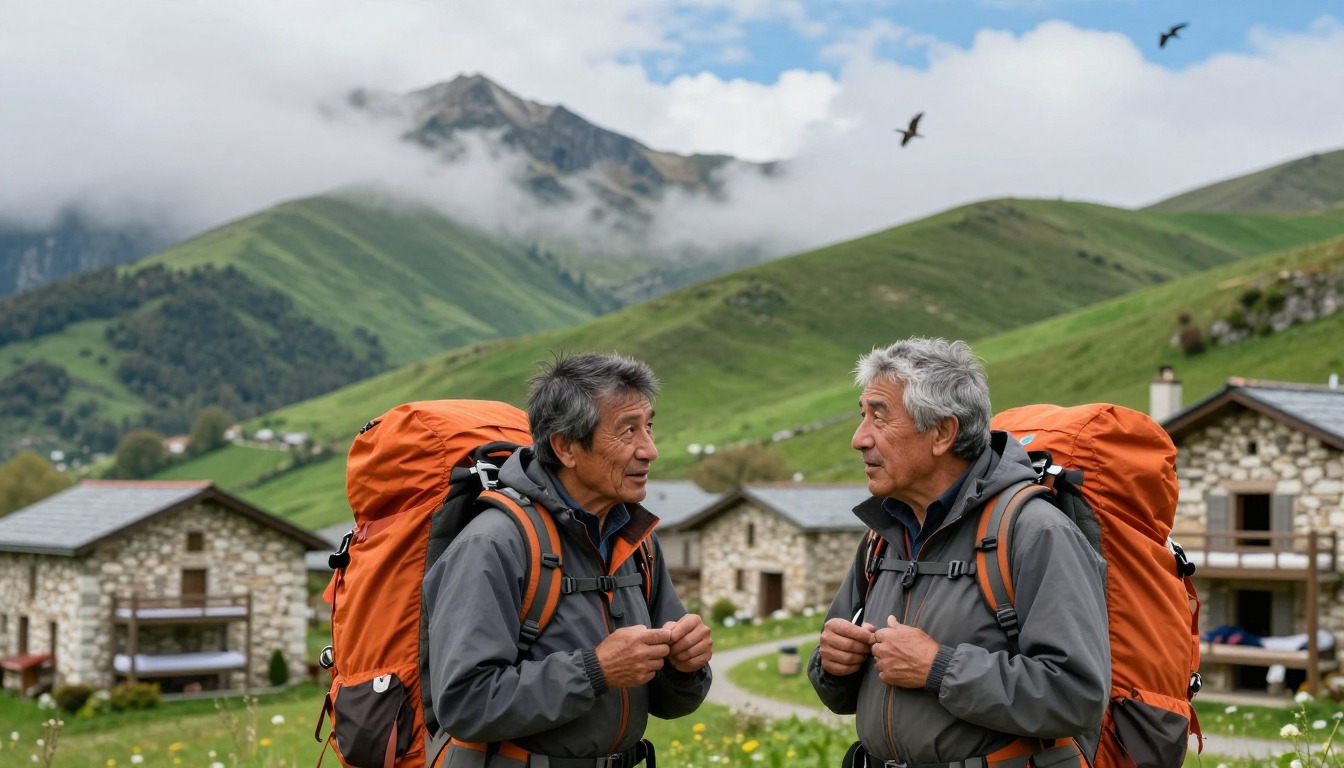Illustration of a place to stay near Camino Francés — the Pyrenees Start