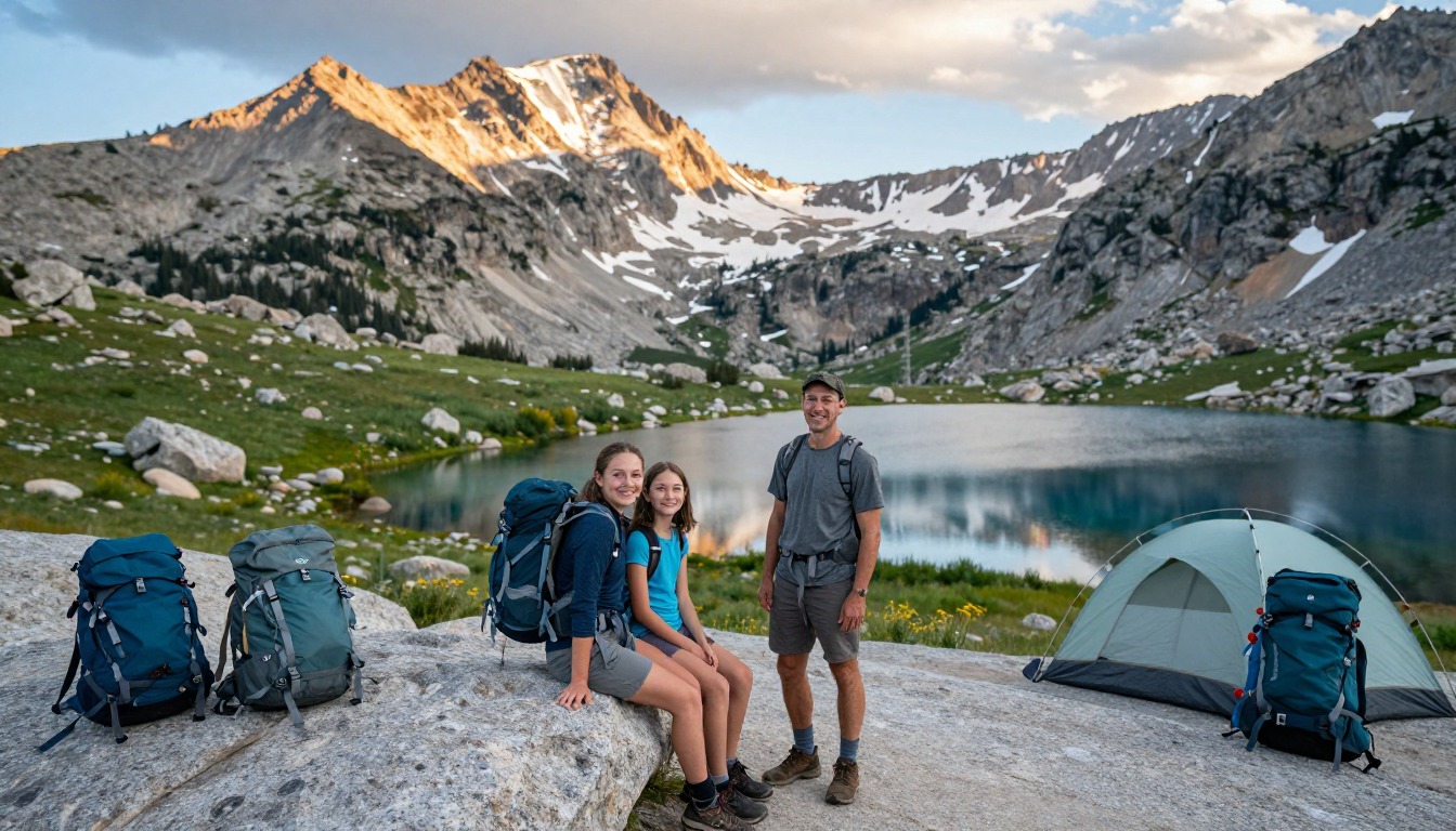 Illustration of a place to stay near CDT — Wind River Range