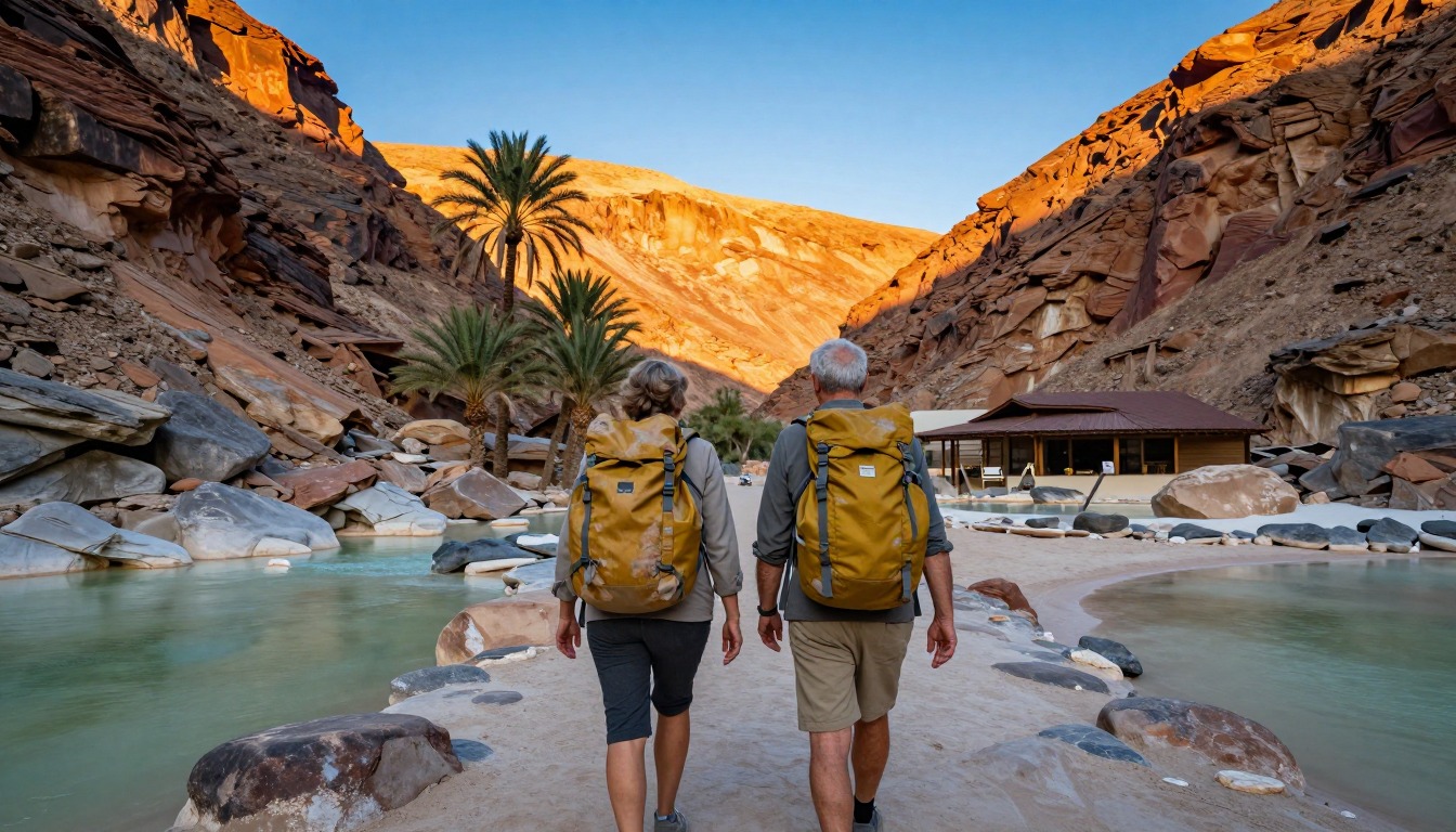 Illustration of the trail at Fish River Canyon Trail