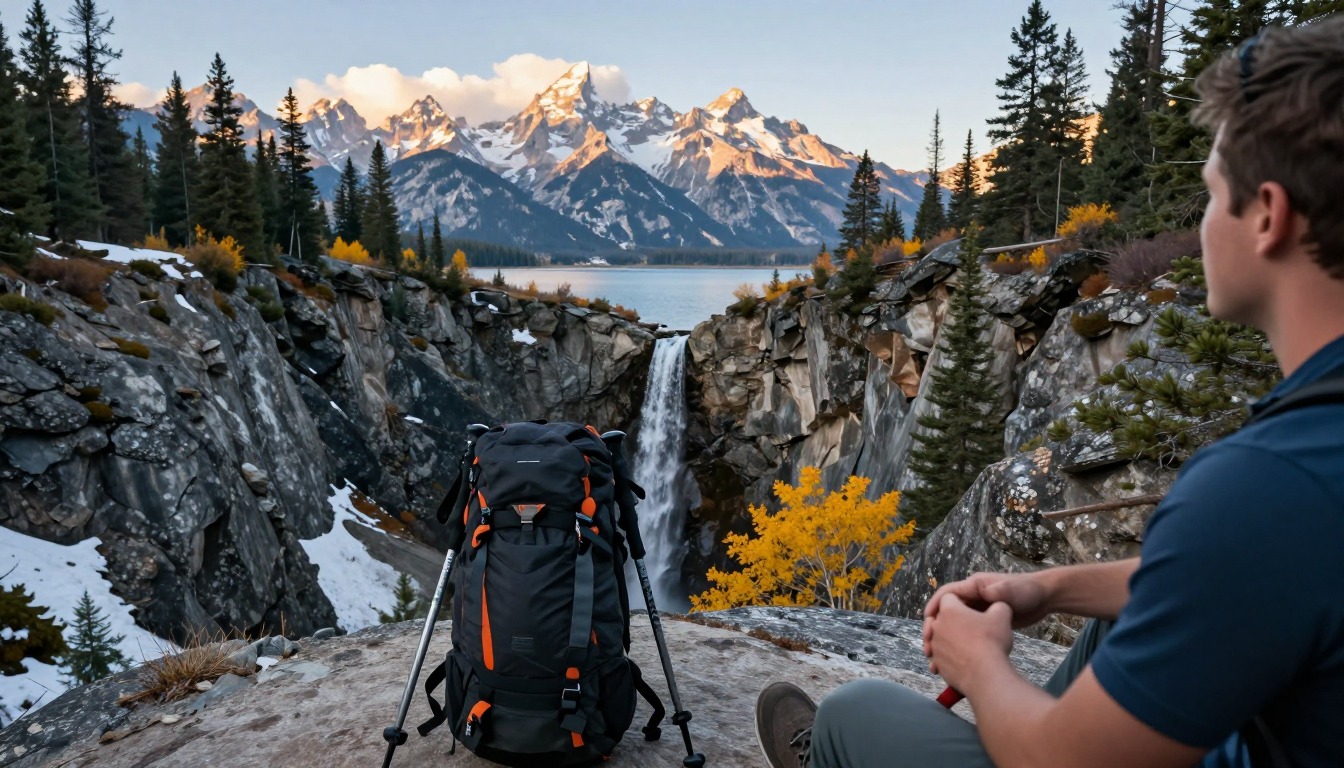Illustrative detail from Grand Teton — Cascade Canyon