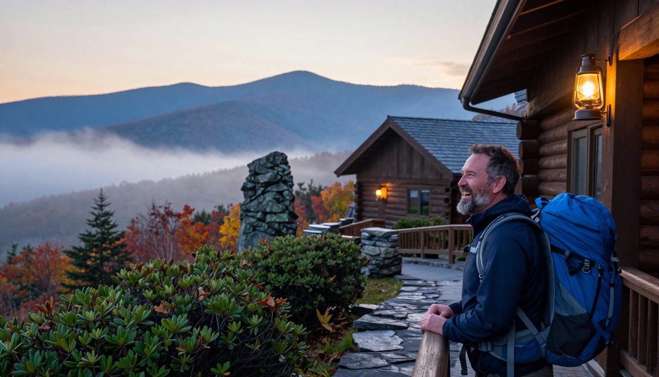 Illustration of a place to stay near Great Smokies — Alum Cave to Mount LeConte