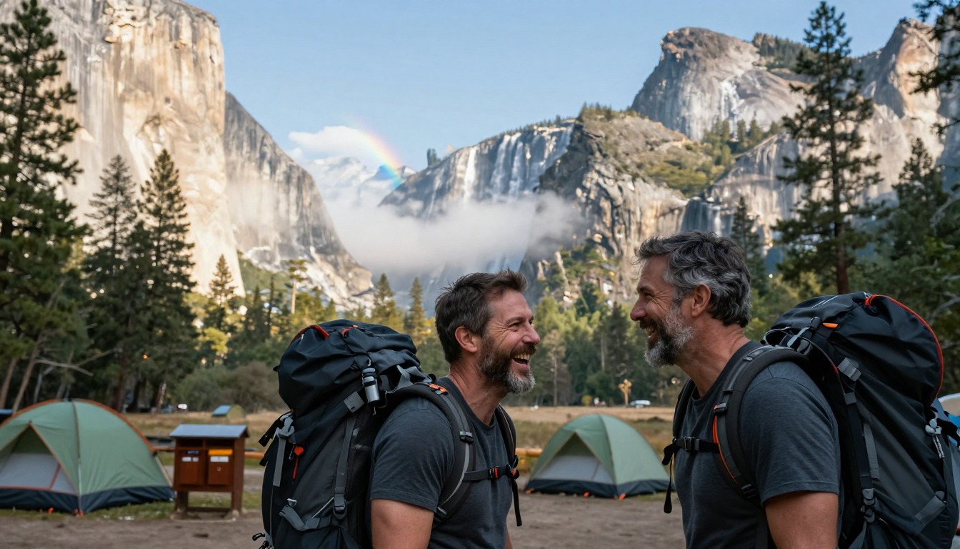 Illustration of a place to stay near Half Dome & Yosemite Valley