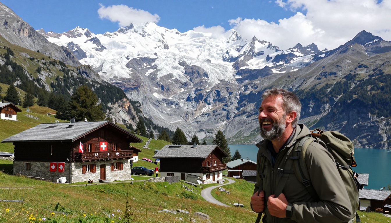 Illustration of a place to stay near Walker's Haute Route — Chamonix to Zermatt
