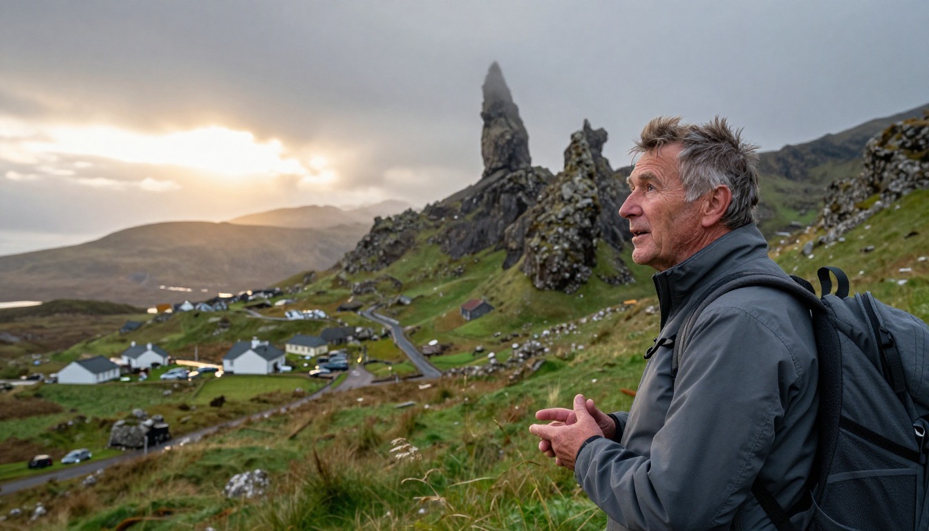 Illustration of a place to stay near Isle of Skye — Quiraing & Old Man of Storr