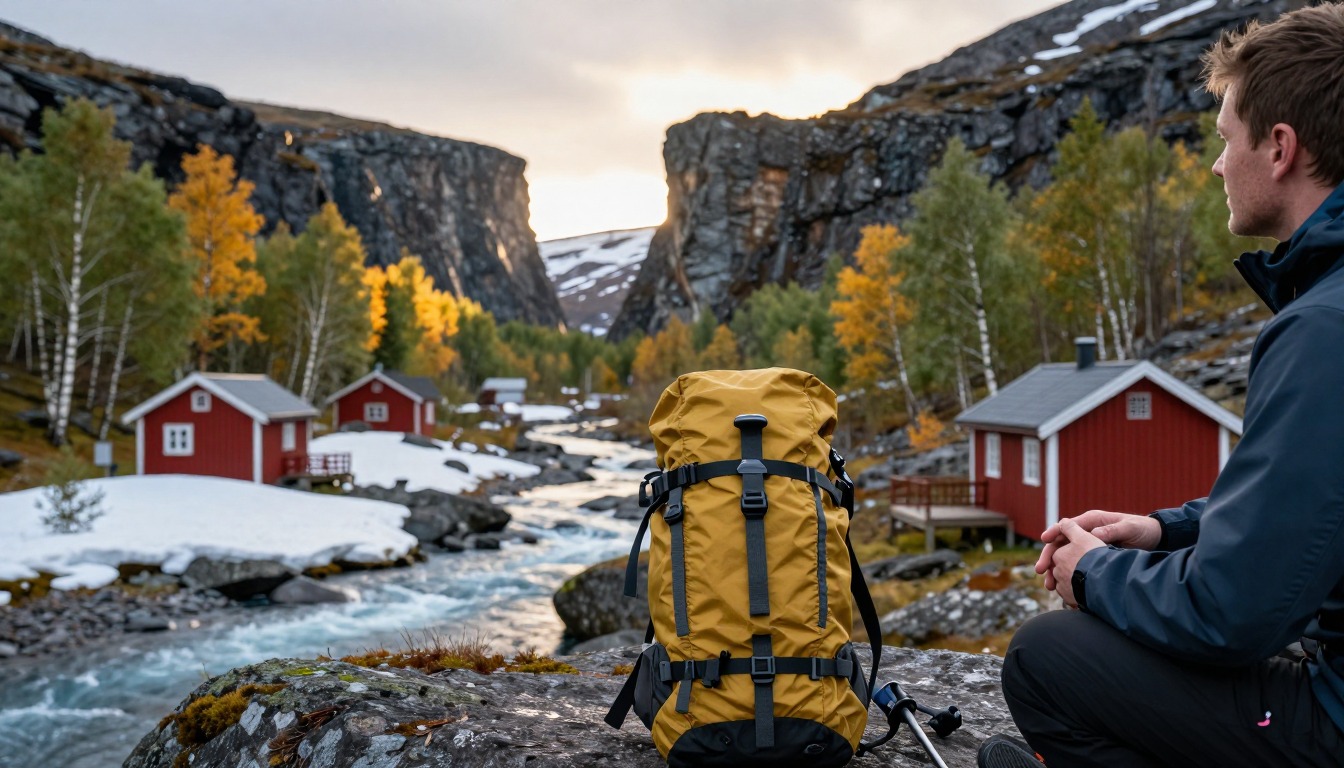 Illustrative detail from Kungsleden — Abisko to Kebnekaise