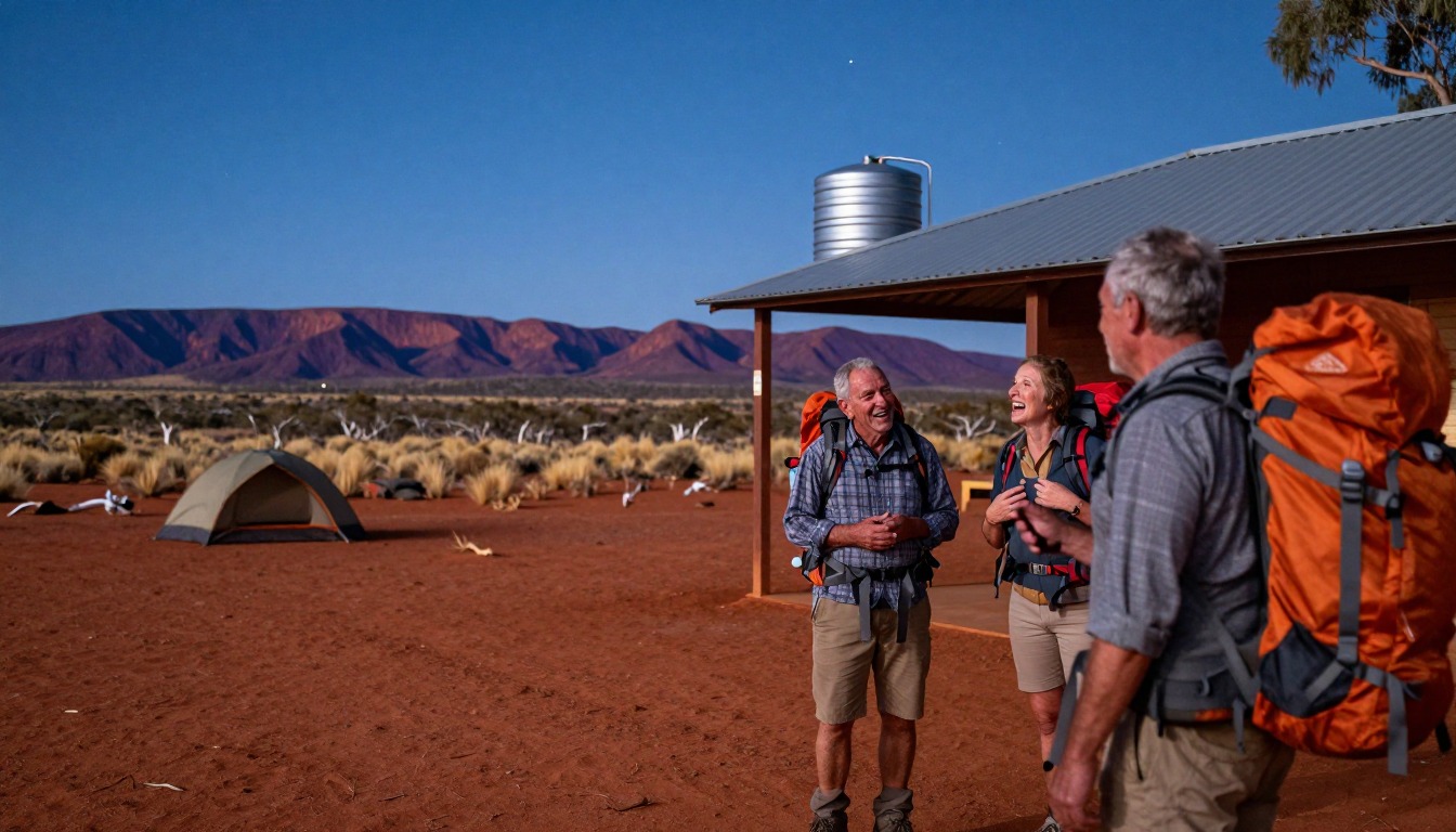 Illustration of a place to stay near Larapinta Trail