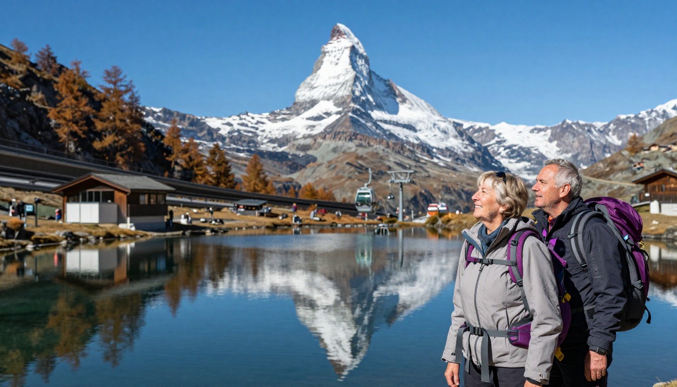 Illustration of a place to stay near Matterhorn — Five Lakes Walk
