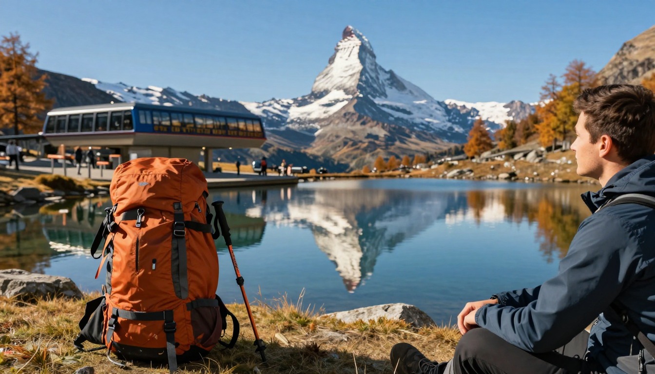 Illustrative detail from Matterhorn — Five Lakes Walk