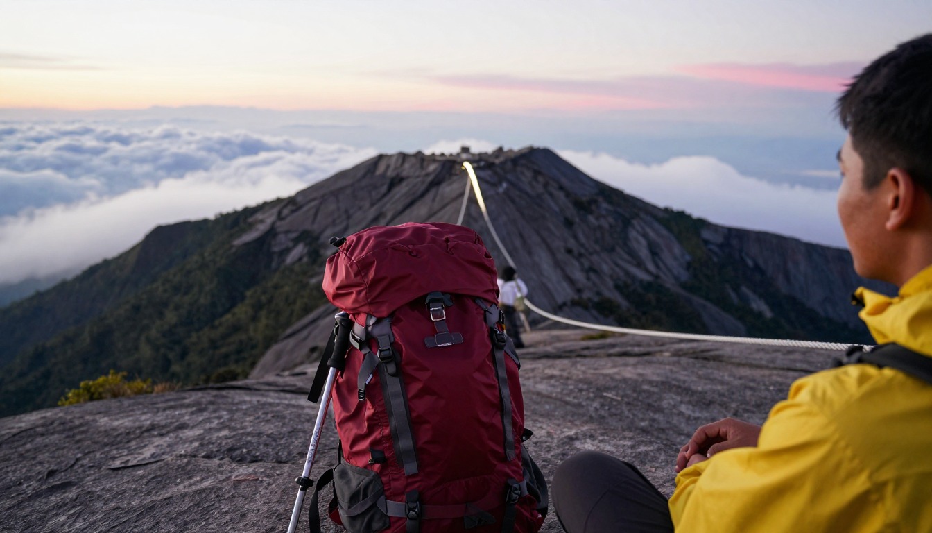 Illustrative detail from Mount Kinabalu