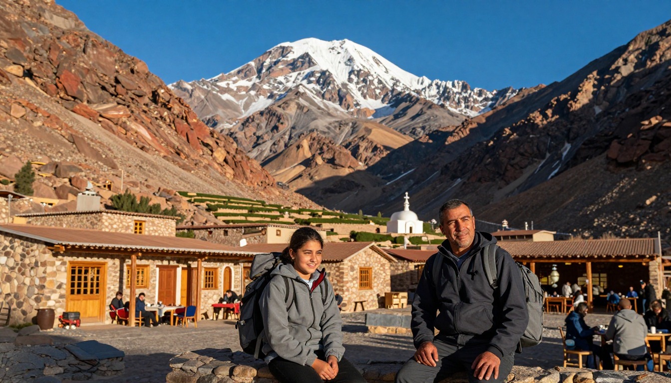 Illustration of a place to stay near Mount Toubkal — High Atlas