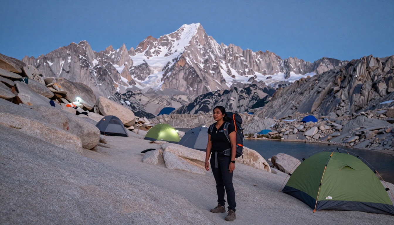 Illustration of a place to stay near Mount Whitney Trail