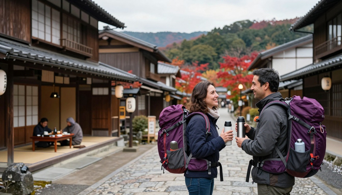 Illustration of a place to stay near Nakasendo — Magome to Tsumago