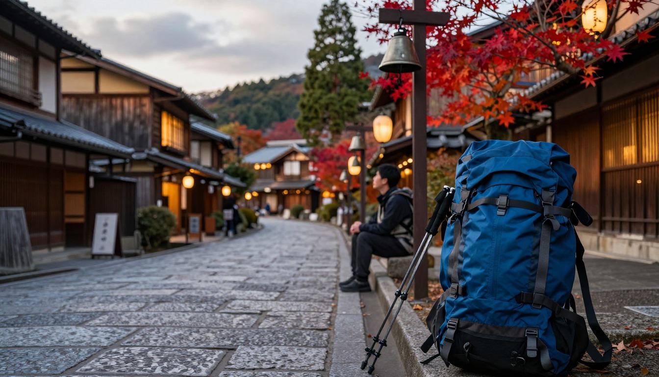 Illustrative detail from Nakasendo — Magome to Tsumago