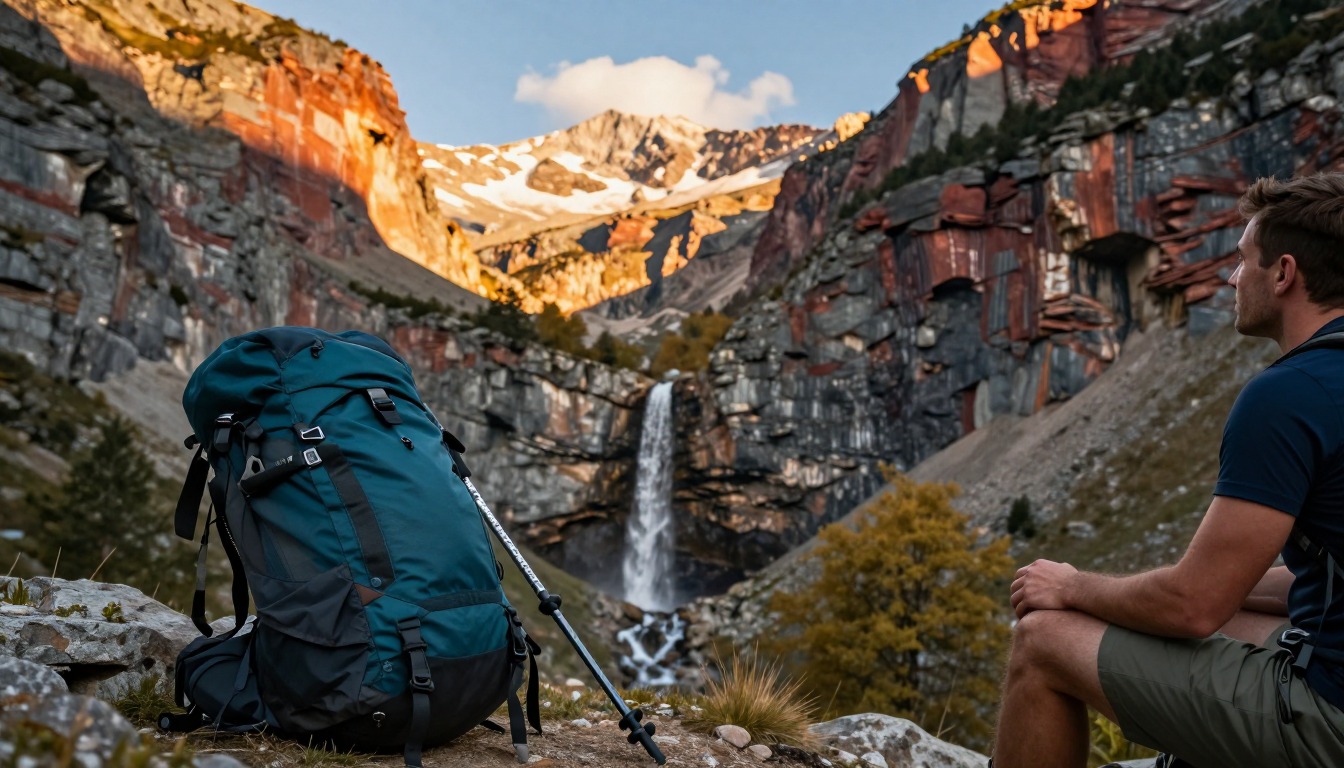 Illustrative detail from Ordesa Canyon & Monte Perdido
