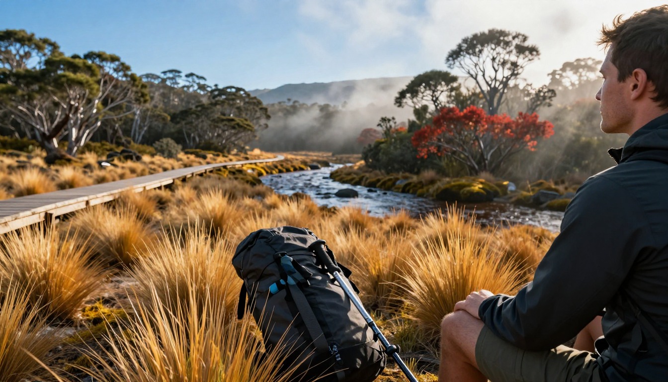 Illustrative detail from Overland Track