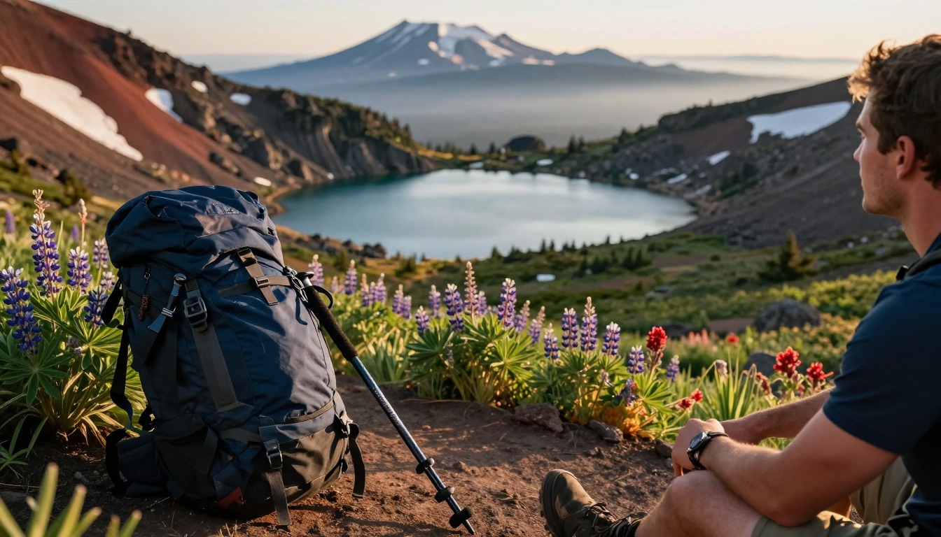 Illustrative detail from PCT — Goat Rocks & the Knife’s Edge