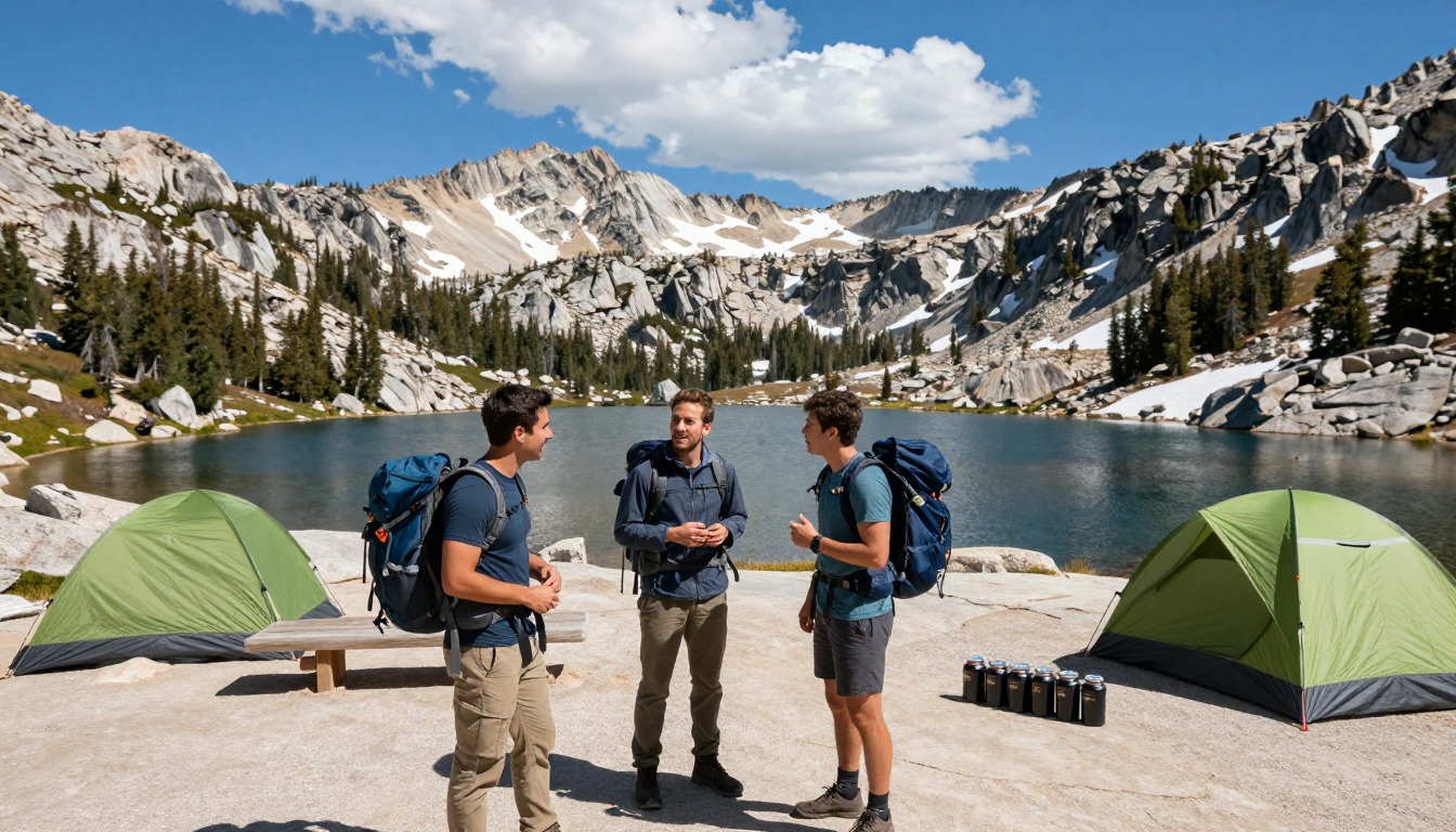 Illustration of a place to stay near PCT — High Sierra & Forester Pass