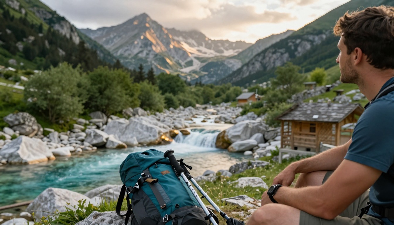 Illustrative detail from Peaks of the Balkans — Valbona to Theth